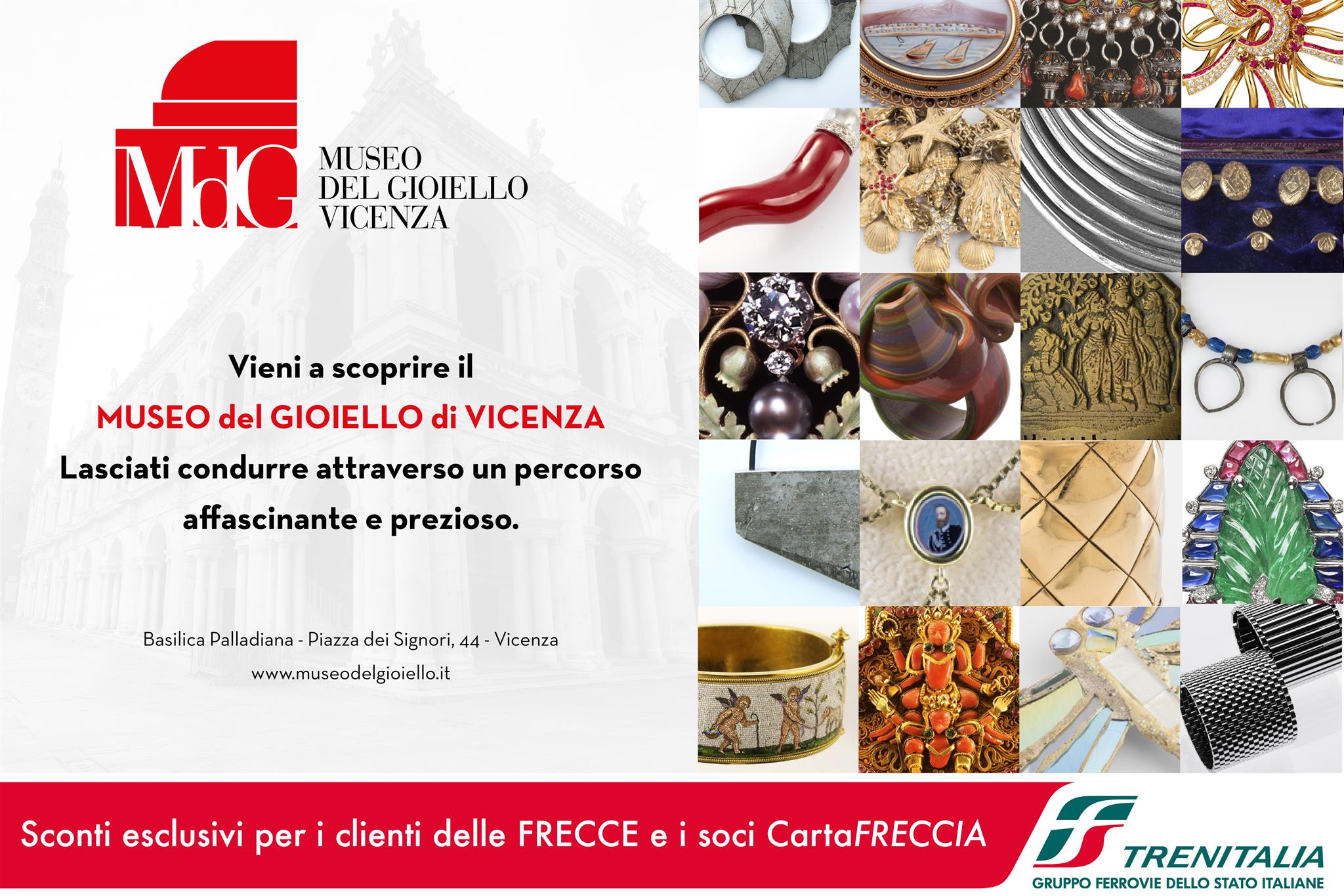 Viaggia con Trenitalia al Museo del Gioiello