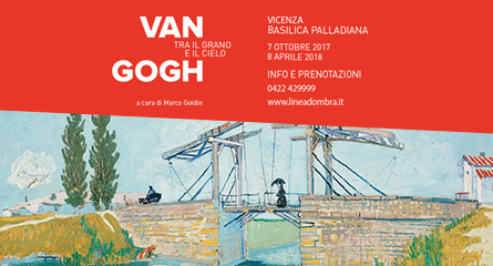 Biglietto speciale in occasione della mostra su Van Gogh in Basilica Palladiana